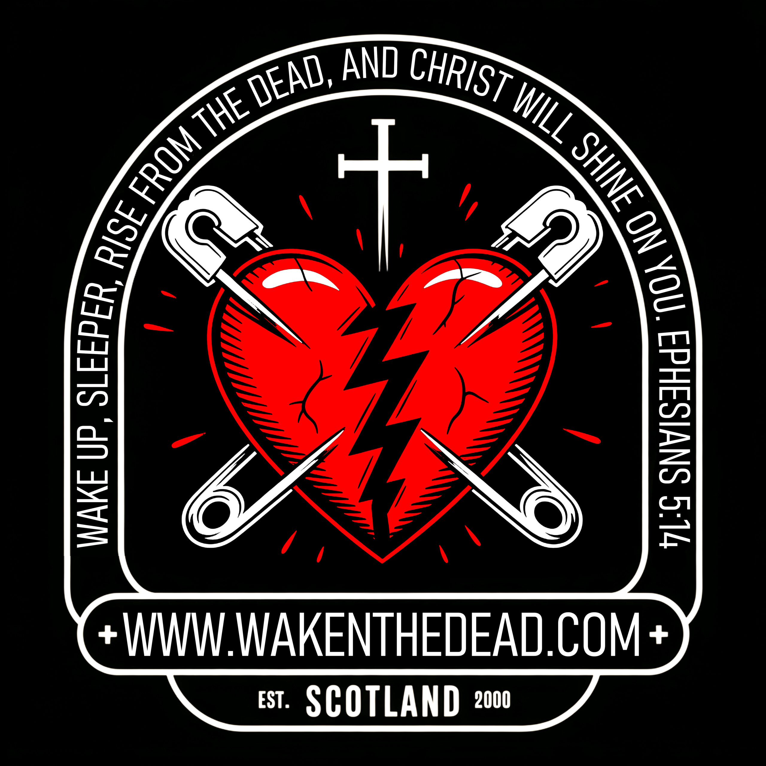 Updated badge logo with scripture